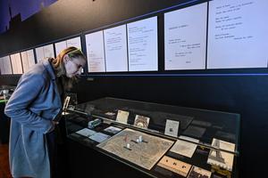 CHILE-SANTIAGO-EXPOSICION-VICENTE HUIDOBRO