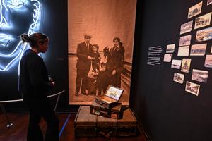 CHILE-SANTIAGO-EXPOSICION-VICENTE HUIDOBRO
