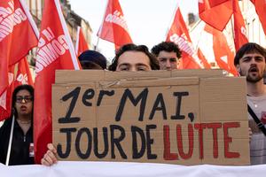 FRANCIA-LILLE-DIA INTERNACIONAL DE LOS TRABAJADORES-MARCHA