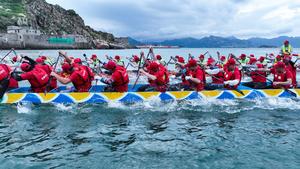 CHINA-FUJIAN-FUZHOU-CARRERAS DE BOTES DEL DRAGON