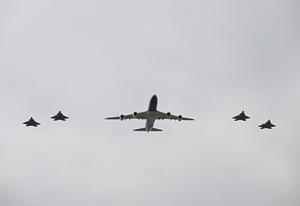 EEUU-INDEPENDENCIA-250 ANIVERSARIO-SOBREVUELO