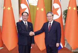 CHINA-BEIJING-LI QIANG-GABINETE DE LA RPDC-PRIMER MINISTRO-CONVERSACIONES