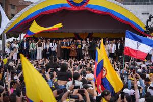 COLOMBIA-BOGOTA-DIA DE LA INDEPENDENCIA-PETRO