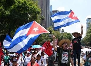 MEXICO-CIUDAD DE MEXICO-APOYO A CUBA