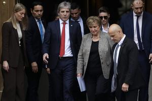ARGENTINA-BUENOS AIRES-FMI-CAPUTO-GEORGIEVA-CAPUTO-REUNION