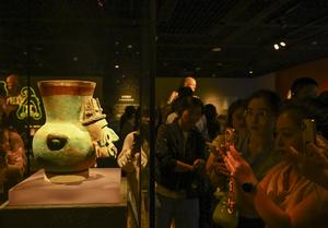 CHINA-SHANGHAI-MUSEO-EXPOSICION-ANTIGUAS CIVILIZACIONES AMERICANAS