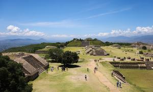 MEXICO-OAXACA-MONTE ALBAN-SITIO ARQUEOLOGICO