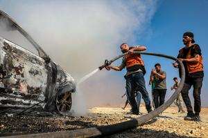 MEDIO ORIENTE-CIUDAD DE GAZA-ATAQUE AEREO