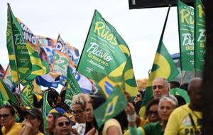 BRASIL-RIO DE JANEIRO-FLAVIO BOLSONARO-CAMPAÑA