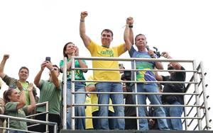 BRASIL-RIO DE JANEIRO-FLAVIO BOLSONARO-CAMPAÑA