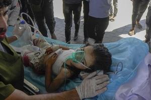 MEDIO ORIENTE-CIUDAD DE GAZA-ATAQUE AEREO
