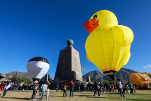 ECUADOR-QUITO-FESTIVAL INTERNACIONAL DEL GLOBO