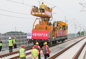 CHINA-LINEA CENTRAL-FERROCARRIL-CHENGDU-CHONGQING-CONSTRUCCION