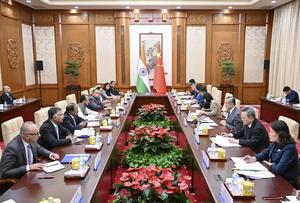 CHINA-BEIJING-INDIA-CUESTION FRONTERIZA-CONVERSACIONES ENTRE LOS REPRESENTANTES ESPECIALES