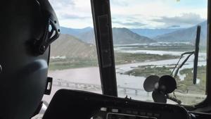 CHINA-XIZANG-AVALANCHA DE LODO-FUERZAS DE RESCATE