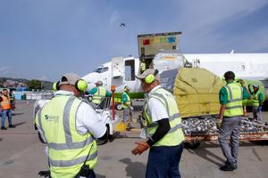 VENEZUELA-LA GUAIRA-TERREMOTOS-OPERACIONES AEREAS