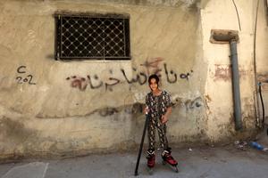 JORDANIA-CAMPAMENTO DE REFUGIADOS DE BAQA’A-VIDA COTIDIANA