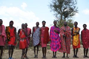 KENIA-NAROK-TRIBU MASAI