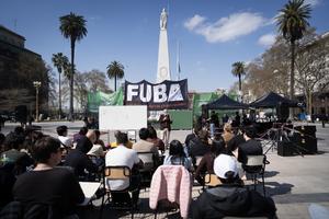 ARGENTINA-BUENOS AIRES-UNIVERSIDAD-PROTESTA