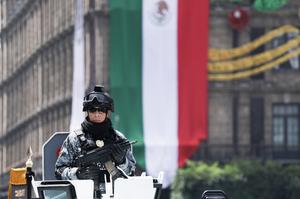 MEXICO-CIUDAD DE MEXICO-DIA DE LA INDEPENDENCIA-DESFILE CIVICO MILITAR