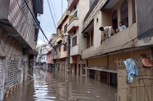 PAKISTAN-RAWALPINDI-LLUVIA-INUNDACION