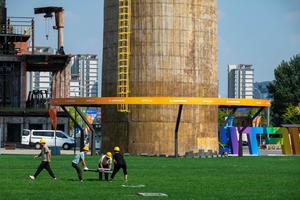 CHINA-BEIJING-CIFTIS-PARQUE SHOUGANG-PREPARATIVOS