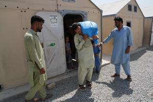 AFGANISTAN-KABUL-REFUGIADOS