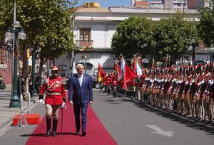 BOLIVIA-LA PAZ-CHILE-PRESIDENTE-VISITA (1/3)