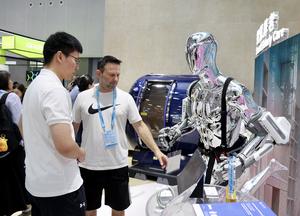CHINA-GUANGDONG-GUANGZHOU-FERIA DE CANTON-PRODUCTOS ROBOTICOS (6/8)